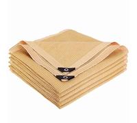 Telo Ombreggiante Beige da Giardino 85% Sun Panno Parasole In Rete con Occhielli 1x1.0m 1x2.0m 2x2.0m 2x3.0m 3x4.0m Rete Ombreggiante per Esterni Piante Serra Patio, Rete Ombreggiante per Pomodori(6x1