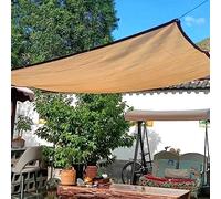 Telo ombreggiante beige per serra 90% protezione UV HDPE parasole con occhielli traspirante antivento rete disponibile in 3 x 4 m 3 x 5 m 4 x 4 m 4 x 8 m ideale per pergola e giardino