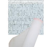 Telo Ombreggiante Bianco 3 m Oscurante 90% Frangivista Giardino Recinzione Rete