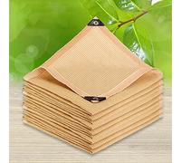 Telo Ombreggiante con Occhielli, Resistente Al 95% Ai Raggi UV, Colore Beige, per Proteggere Dal Calore In Giardino, Prato, Fienile O Canile.
