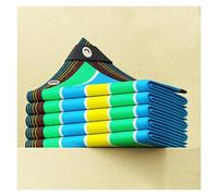 Telo ombreggiante con occhielli, rete parasole per giardino, patio, serra, pollaio, protezione UV, vela parasole per esterni (9 x 17 m)