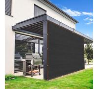 Telo ombreggiante con occhielli - Rete solare da giardino ultra resistente per serre, terrazze, pollai, coperture per piante, 4,6 x 10,7 m