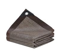 Telo ombreggiante con protezione UV al 90%, colore marrone, per la privacy, per coprire le piante, piscine e terrazzi, disponibile nelle misure: 8 x 15 m