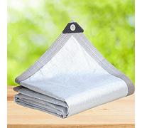 Telo ombreggiante con protezione UV al 99% - Rete in alluminio per serra, posto auto coperto, tenda camper e canile - Tessuto riflettente per una crescita e un raffreddamento ottimali delle piante