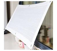 Telo Ombreggiante Da Giardino con Occhielli, Telo A Rete con Protezione Solare Al 90% per Pergolato E Serra, Tessuto Bianco con Filtro Solare, Disponibile Nelle Misure Da 2X3 M A 4X8 M.