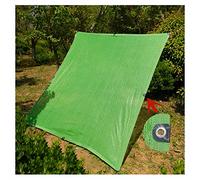 Telo Ombreggiante Da Giardino con Protezione Solare Al 70%, Telo A Rete con Occhielli, Rete Verde per Serra, Patio E Fiori, 2X10 M, Ombrellone Da Esterno