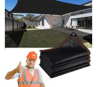 Telo ombreggiante da giardino resistente ai raggi UV al 90% per pergola, patio e recinzione; rete parasole da 6,1 x 15,2 m, per tende da cortile, barche e soluzioni di copertura per esterni