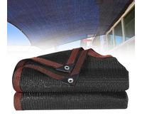 Telo Ombreggiante da Giardino, Tenda Parasole Nera con Spessore Del 90%, Schermo for La Privacy for Piante da Esterno for Gazebo, Protezione Termica(4x6m/13.1x19.7ft)