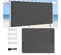 Telo Ombreggiante Esterno 4X4.5M Vela Parasole Rettangolare Impermeabile Tenda a Vela Giardino Protezione UV 95% Tende da Sole con Corda di Nylon e Occhiellato per Esterno Giardino