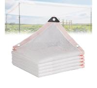 Telo Ombreggiante Esterno Con Occhielli, 55% Rete Ombreggiante Bianca,Telo Ombreggiante Esterno,Vele Ombreggianti Rettangolari,3x4 4x4 3x3 Tenda Da Sole Per Esterno Giardino Terrazzo Orto