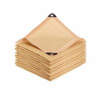 Telo ombreggiante for serre, protezione dal vento, telo con solare, rete a maglie, resistente ai raggi UV al 95%(8x8m/26.1x26.1ft)