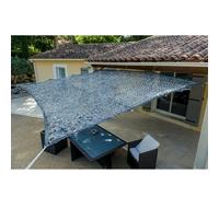 Telo ombreggiante grigio 120 g/m2 4 x 5m
