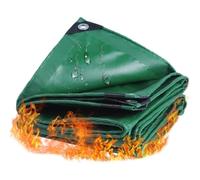 Telo Ombreggiante Ignifugo Ad Alta Resistenza, Telo Di Copertura Per Tenda In Poliestere, Tenda Saldabile Con Occhielli, Resistente A Strappi E Strappi, Resistente Ai Raggi UV(5x5 m)