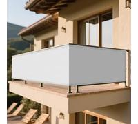 Telo Ombreggiante Impermeabile 230 x 235 cm Anti UV 98% Parasole Panno Ombreggiante Protección Solar, Transpirable, Permeable Al Agua per Giardino Terrazzo e Campeggio, Bianco