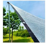 Telo ombreggiante in alluminio 85% Protezione UV Rete parasole per recinzione da giardino Baldacchino riflettente per gazebo Car Shade Vela Campeggio Copertura per serra