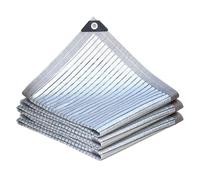 Telo Ombreggiante in Alluminio al 75% Sun Panno Parasole 2x5.0m 2x6.0m 3x3.0m 3x4.0m 4x6.0m Robusto e Resistente con Occhielli per Serre Schermo Ombreggiante e Piante(3x17.0m=9.8x55.8ft)