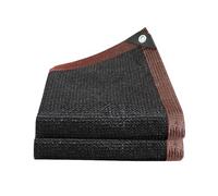 Telo ombreggiante nero 70% resistente ai raggi UV, 4 x 12 m, resistente copertura solare con occhielli per la protezione delle piante da giardino e serra e controllo della luce solare
