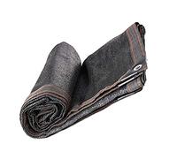 Telo ombreggiante nero 90% 7,9 x 12,9 m, resistente, con occhielli, per serra, fienile, cortile, prato e protezione delle piante