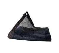 Telo Ombreggiante Occhiellato 200 x 575 cm 85% Resistente Ai Raggi UV Tessuto Ombra Rete Parasole con Occhielli per Giardino Pergola Serra Pollaio Piante da Patio, Nero