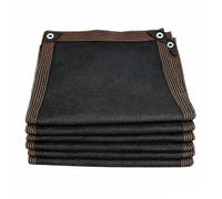 Telo Ombreggiante Occhiellato 250 x 310 cm 85% Resistente Ai Raggi UV Tessuto Ombreggiante con Occhielli per Giardino Pergola Serra Pollaio Piante da Patio, Nero