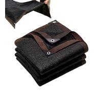 Telo Ombreggiante Occhiellato - 600x300cm Rete Parasole Nera Ombreggiante | Tenda Versatile Rete Parasole Da Giardino | Ombrelli E Ombra Per Ombra Esterna Serra Canile, Pollaio,