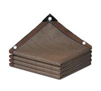 Telo Ombreggiante Occhiellato, Rete Ombreggiante da Giardino 90% Resistente Ai Raggi UV, Rete Parasole Terrazzo Balcone Pollaio, Telo Ombra Privacy Antistrappo(3x20m)