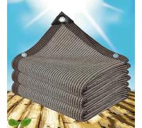 Telo Ombreggiante Occhiellato Vela Ombreggiante Impermeabile protezione privacy 90% Protezione Resistente UV Tela Ombreggiante da Giardino per Balconi Terrazza Tetti Giardino,brown-5x8m