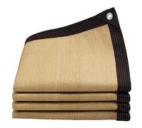 Telo ombreggiante per esterni, resistente ai raggi UV, rete a rete per pergola, balcone, serra e cortile, protezione per la privacy e tessuto parasole, disponibile nelle misure 2 x 4 m, 3 x 4 x 5 m, 5