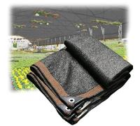 Telo ombreggiante per esterni, traspirante, per terrazze, finestre, colture e serre, facile da installare con occhielli, disponibile in misure 2 x 12 m, 5 x 6 m, 8 x 11 m (8 x 9 m)