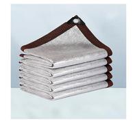 Telo ombreggiante per giardino, copertura parasole con occhielli, 80% -90% protezione solare in rete telone per serra, patio, pollaio