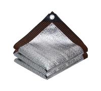 Telo ombreggiante per giardino, telo di protezione solare in rete con occhielli per serra, patio, cuccia per cani e cortile (4 m x 9 m)