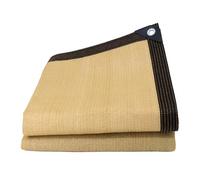 Telo ombreggiante per piante, 2 x 5 m, protezione solare 70-90% con occhielli, facile da appendere, rete parasole per esterni, giardino, pergola, patio