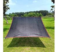 Telo ombreggiante per serra all'aperto, vela parasole 90% tessuto parasole, rete ombreggiante per pergola, rete per la privacy per giardino, serra, patio, rete per la privacy, nero, 5 x 8 m