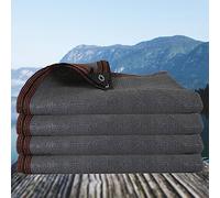Telo ombreggiante resistente ai raggi UV - blocco UV 85% e 95%, perfetto per serre, terrazze, tettoie e balconi, rete grigia personalizzabile 8 x 17 m