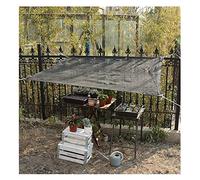 Telo Ombreggiante Resistente Ai Raggi UV con Bordo A Occhielli, Copertura per Pergola E Rete Parasole Da Giardino per Piante, Serra, Canile, Piscina, Patio 2X10M