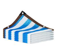 Telo ombreggiante resistente ai raggi UV per piante, 6 x 8 m, rete parasole per esterni, con occhielli, ideale per giardino, patio, protezione delle piante e miglioramento della crescita