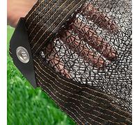 Telo ombreggiante rettangolare nero, 12 x 12 m, 55% protezione UV, con occhielli, ideale per serre, piante, pergola, baldacchino esterno.