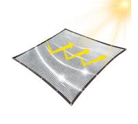 Telo Ombreggiante Riflettente Aluminet Resistente UV E Robusto Pieghevole | Telo Riflettente Bloccante il Sole per Giardino, Cortile, Patio, Balcone, Terrazza, Serra, Canile, Pollaio, Campeggio
