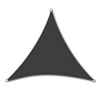 Telo Ombreggiante Solino Grigio 180g/m² HDPE, Triangolare, 5x5x5m
