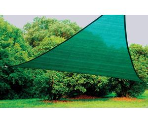 TELO OMBREGGIANTE TELONE VELA 180 GR/MQ OMBRA ARELLA MT.5X5X5 TRINAGOLARE VERDE