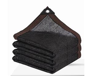 Telo ombreggiante - Tenda parasole per esterni con occhielli, rete da giardino per piante protezione dal calore, serra, patio, canile e pollaio (4,9 x 6,1 m)