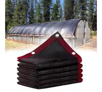 Telo ombreggiante traspirante, 2 x 3 m, 3 x 4 m, 4 x 5 m, 5 x 6 m, protezione UV 70%, per serra, posto auto coperto, capanno da giardino, resistente, leggero, design con occhielli (6 x 9 m)