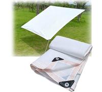 Telo ombreggiante traspirante con occhielli, 90% protezione solare per serra, pergola, balcone e giardino, disponibile nelle misure 1 x 4 m, 3 x 6 m, 4,5 x 5 m, 6 x 10 m, 8 x 15 m, 3,0 x 12 m