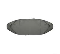 Telo Oxford 420D per esterni, retrattile, impermeabile, antipolvere, con custodia, per patio, balcone, giardino, colore grigio, varie misure 2 m-5 m (4,5 m)