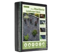 Telo Pacciamatura 1x10M 100g/m² Telo Anti Erbacce per Orto Giardino Tessuto