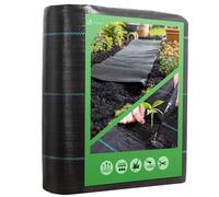 ® Telo Pacciamatura 2m x 10m 100g/m² Telo Anti Erbacce per Orto Giardino