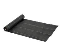 Telo Pacciamatura da Giardino 50x2m in Polipropilene Nero