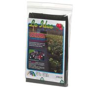 Telo Pacciamatura da Giardino in TNT 1,6x5m Bauer Nero