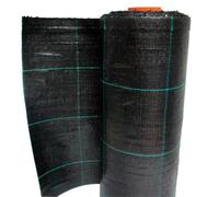 TELO PACCIAMATURA NERO ANTIALGHE H 105 CM ROTOLO 100 METRI LINEARI 100 GR/MQ