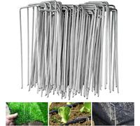 Telo pacciamatura picchetti picchetto a U 180x40mm diametro 4mm acciao zincato